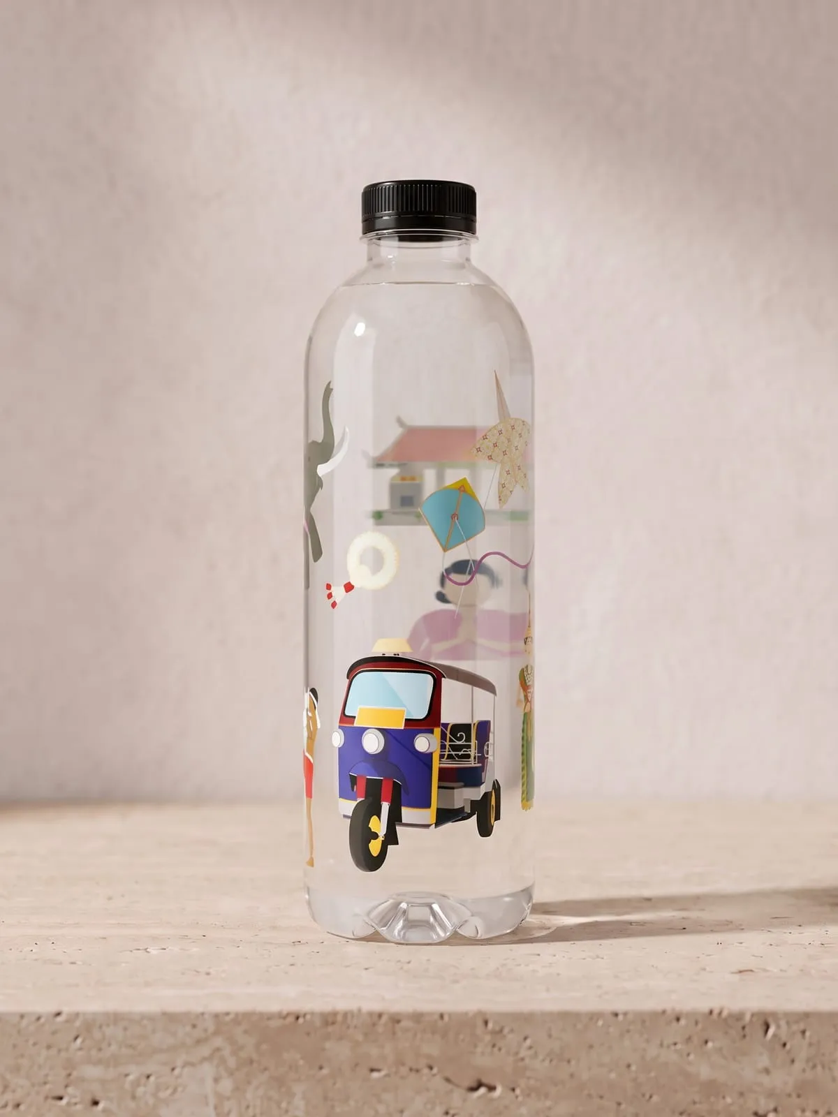 Cylinder PET bottle, 500 ml, code 50N, photo 6